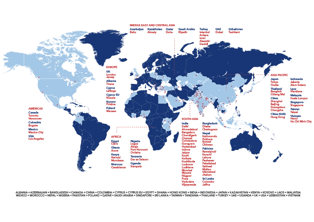 SI-UK Global Map